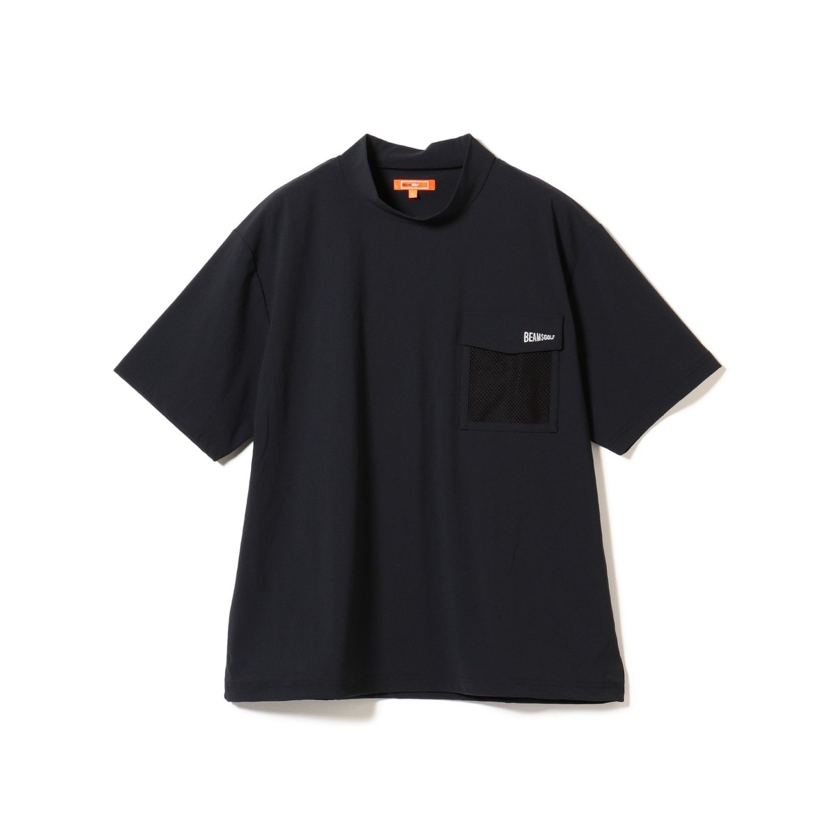 ORANGE LABEL フラップポケット モックネックシャツ(半袖シャツ