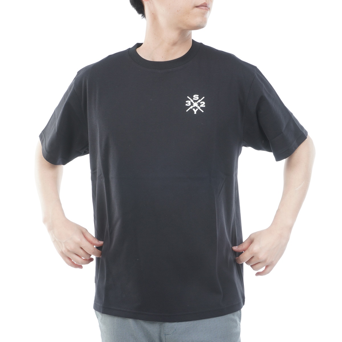 バックサークルロゴ 半袖Tシャツ(半袖シャツ・ポロシャツ)|SY32 by