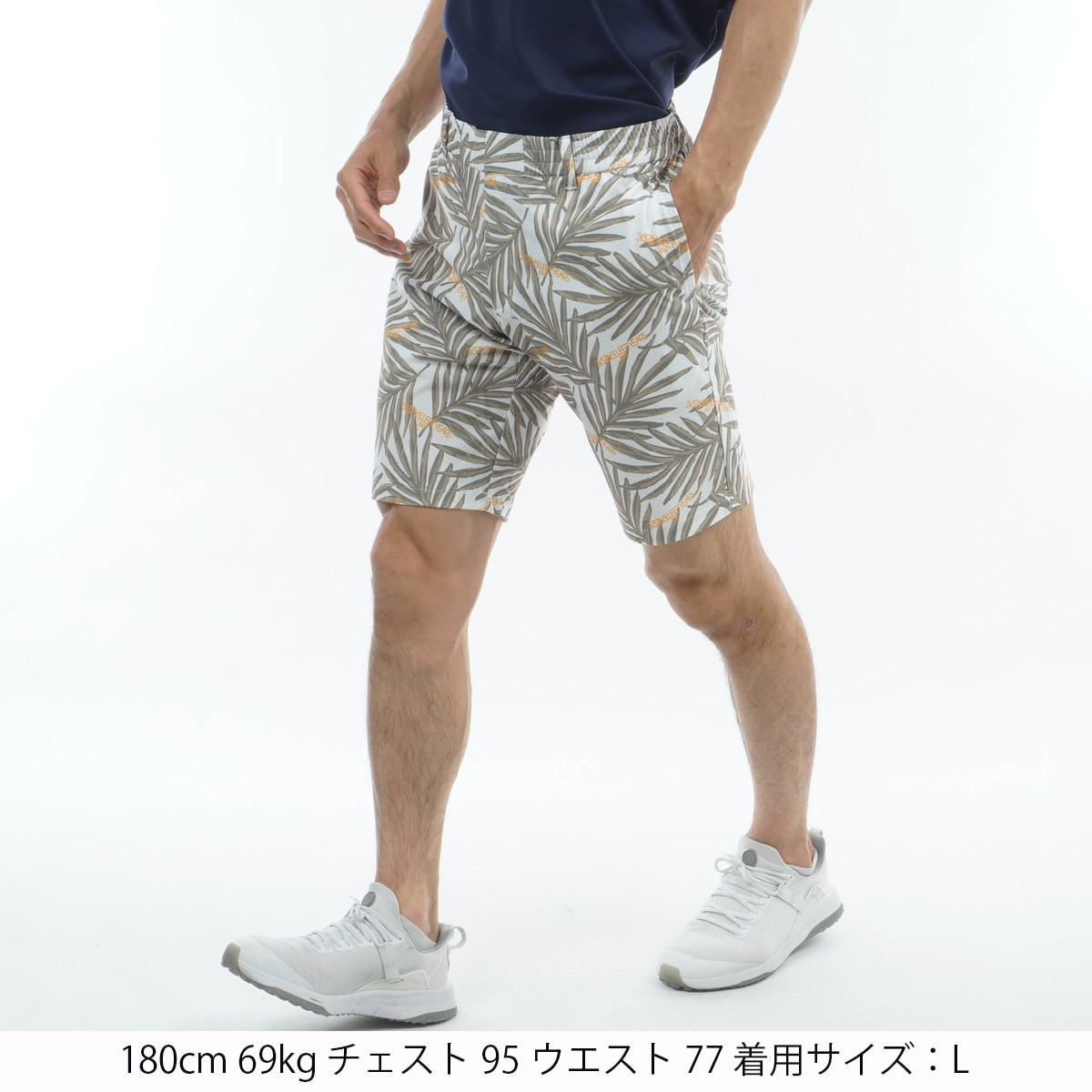 ストレッチ パンチンググラフィック ハーフパンツ(ハーフパンツ)|SY32