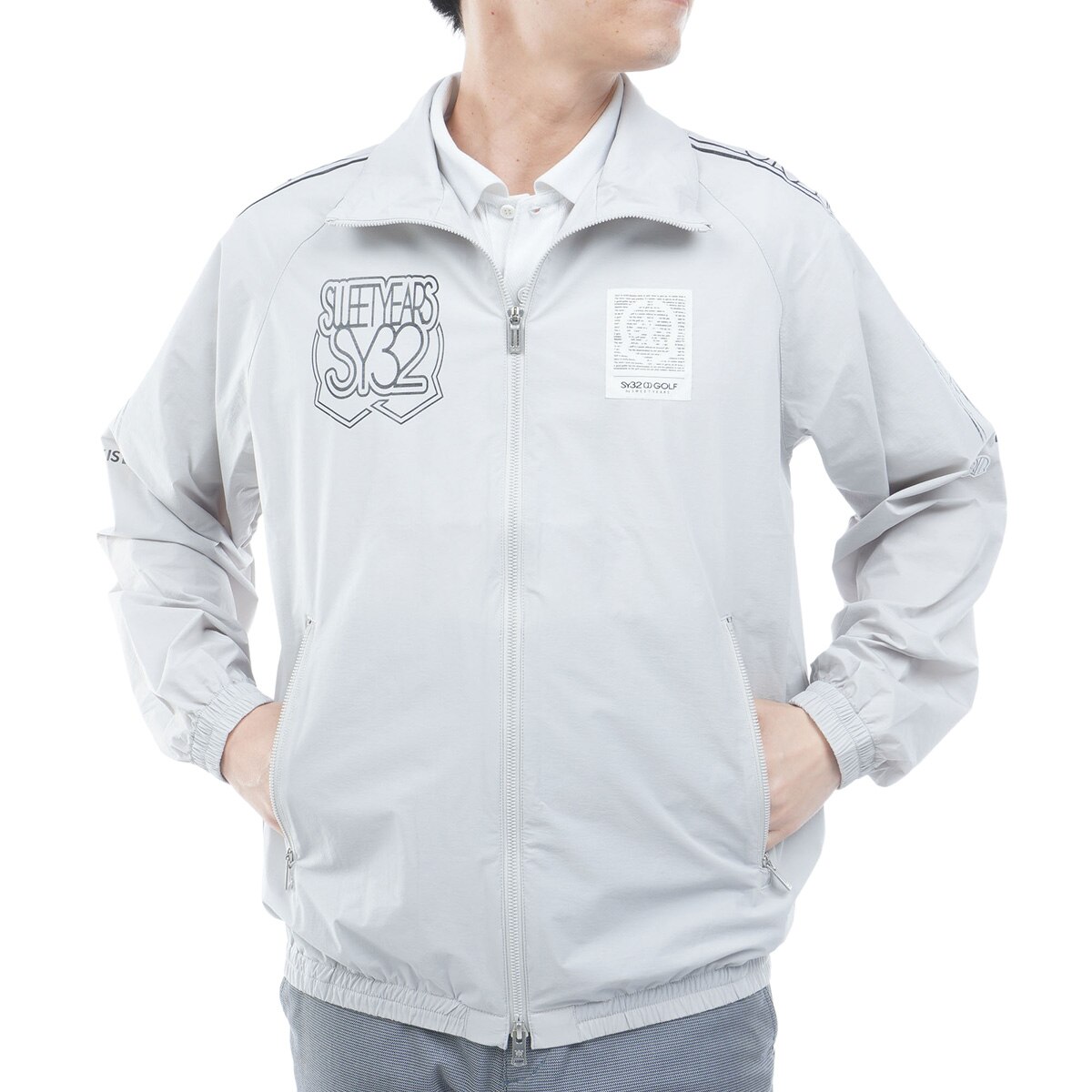 SY32 by SWEET YEARS 長袖 ライトウィンドジャケット PRINT WINDBREAKER | ALL ITEMS | 【公式】SY32 by SWEET YEARS ONLINE
