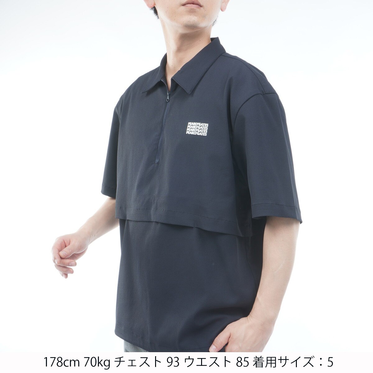ストレッチドビー 半袖ポロシャツ(半袖シャツ・ポロシャツ)|PEARLY