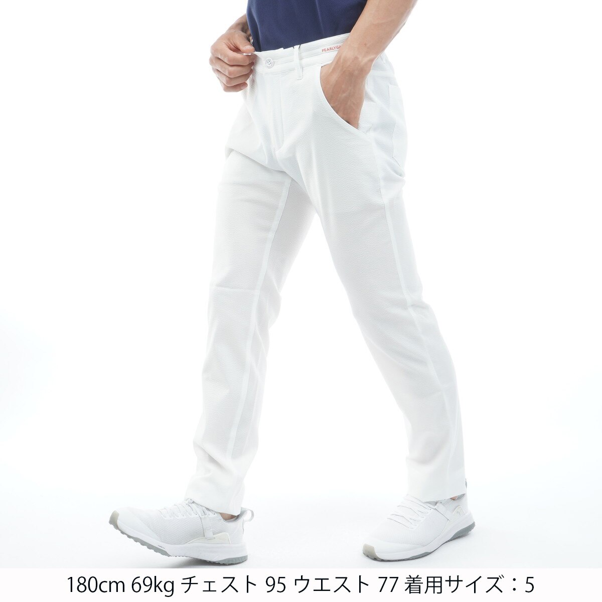 ストレッチサッカーノータックパンツ(ロングパンツ)|PEARLY GATES