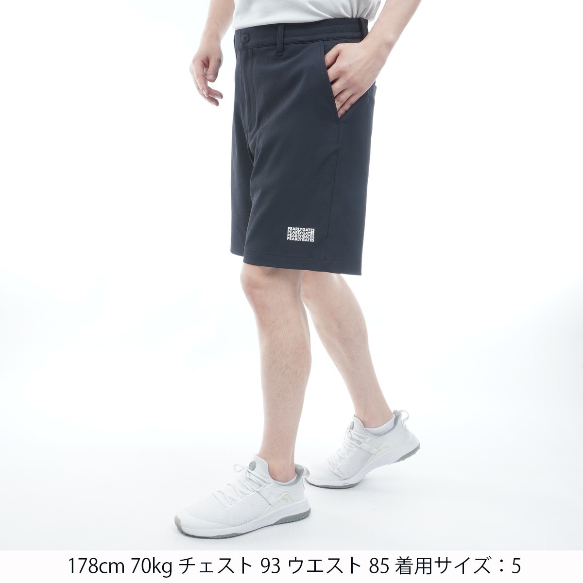 ストレッチドビー ショートパンツ(ハーフパンツ)|PEARLY GATES