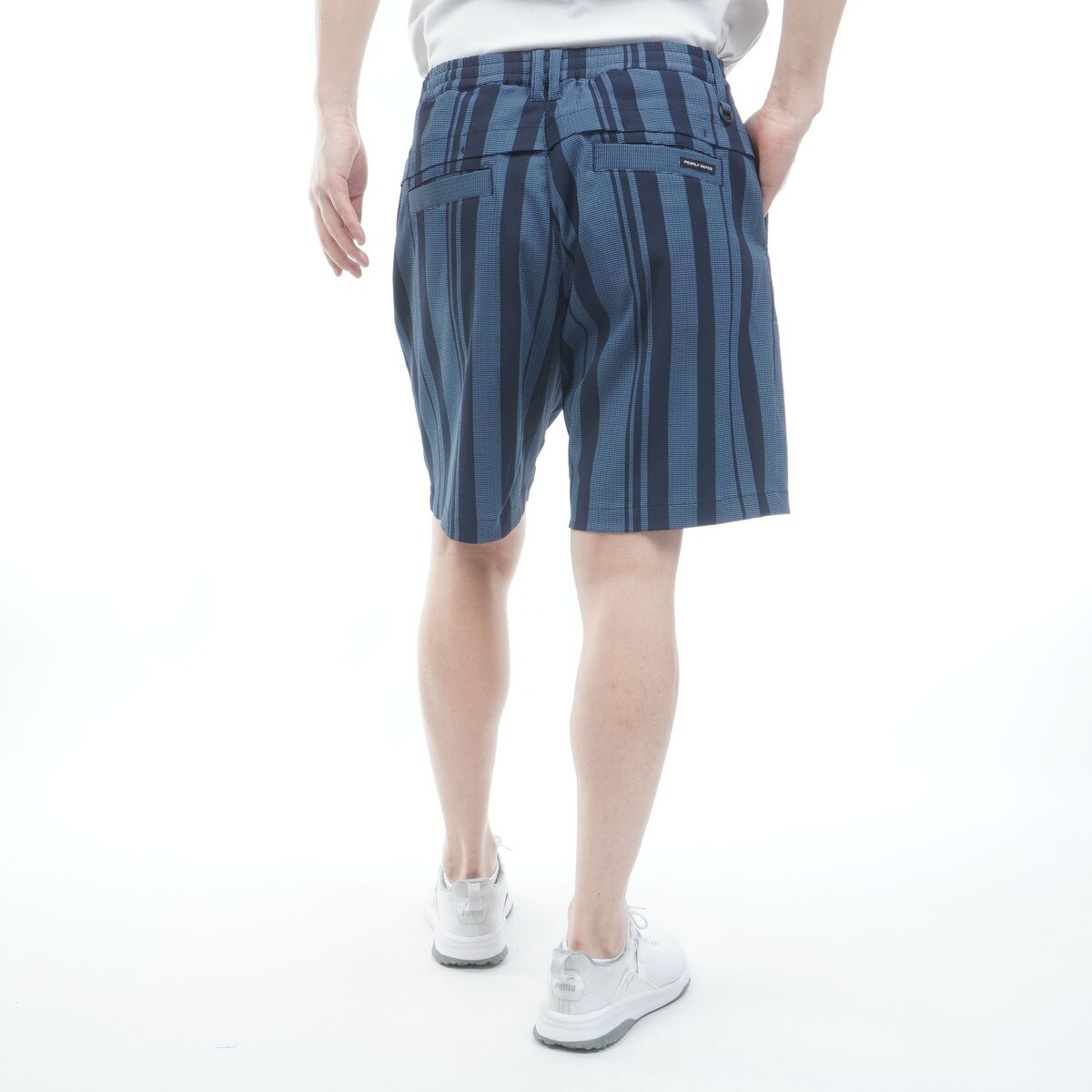 ストライプ ストレッチドビー ショートパンツ(ハーフパンツ)|PEARLY