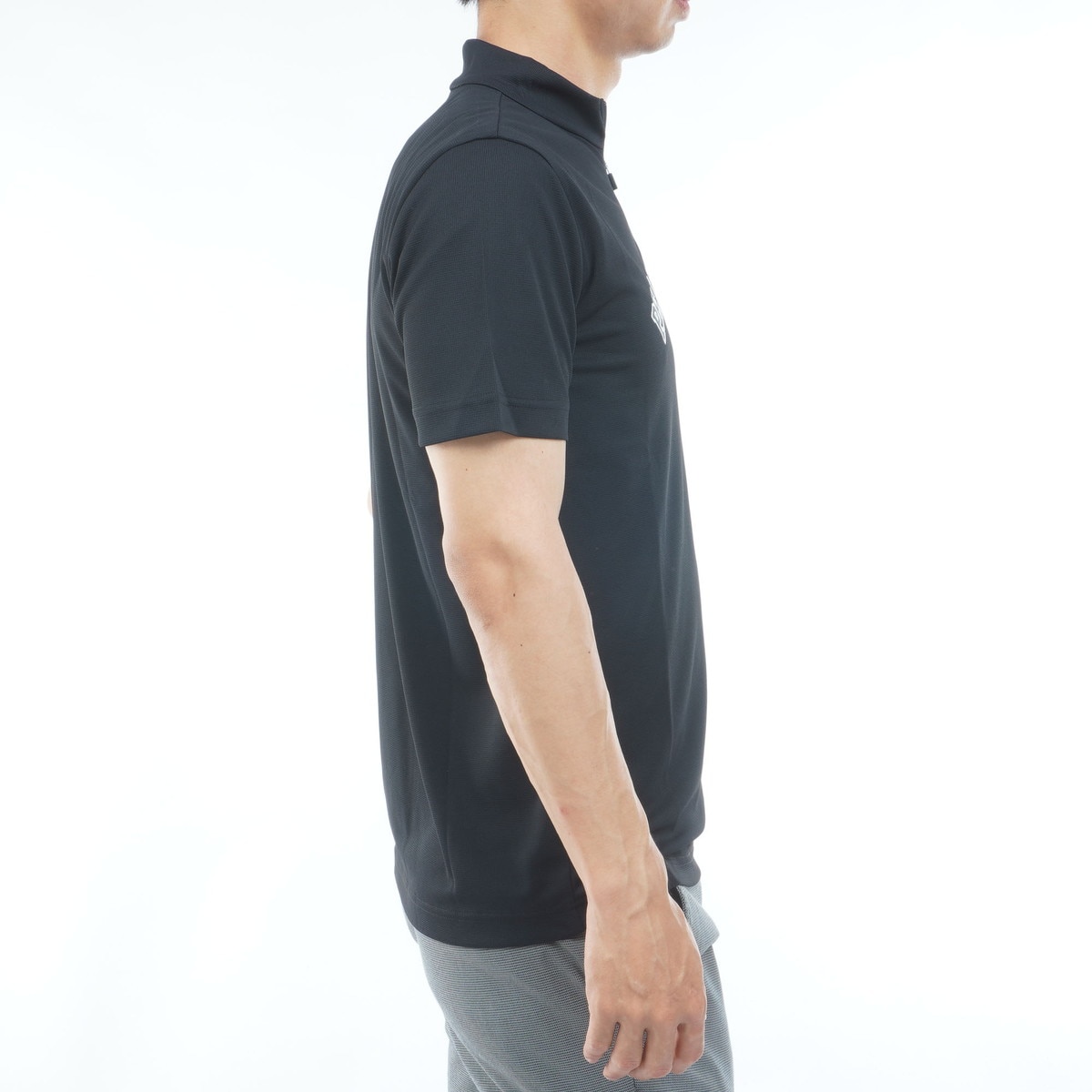 メッシュ半袖モックネックシャツ(半袖シャツ・ポロシャツ)|PEARLY