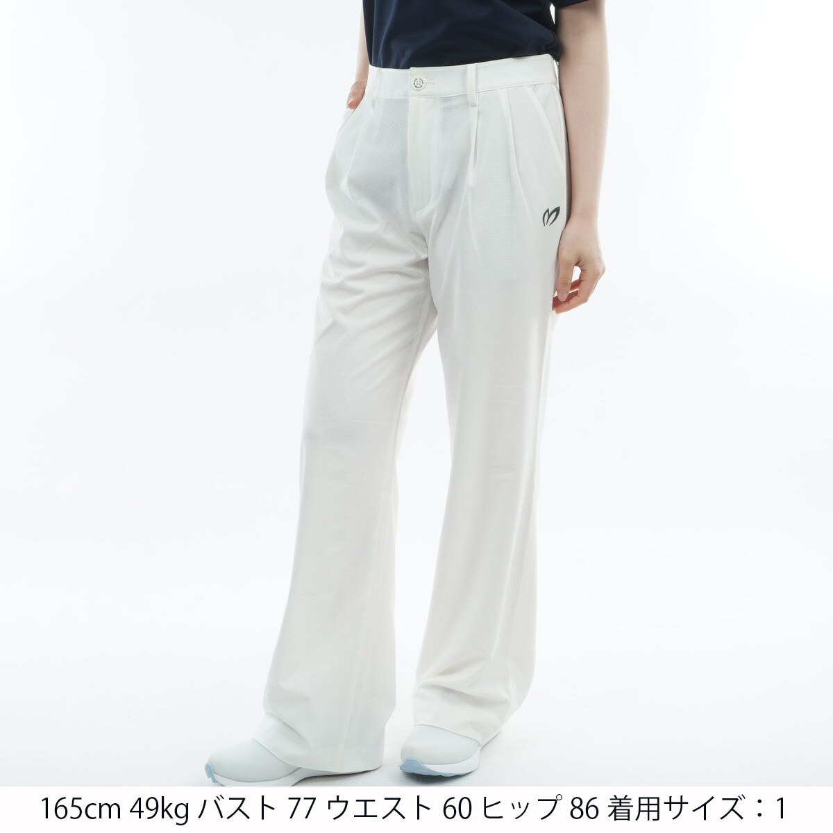 ストレッチ ツータックパンツ レディス(ロングパンツ)|MASTER BUNNY