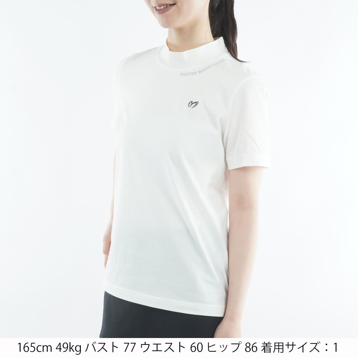 カラミナイト モックネック半袖シャツ レディス(半袖シャツ
