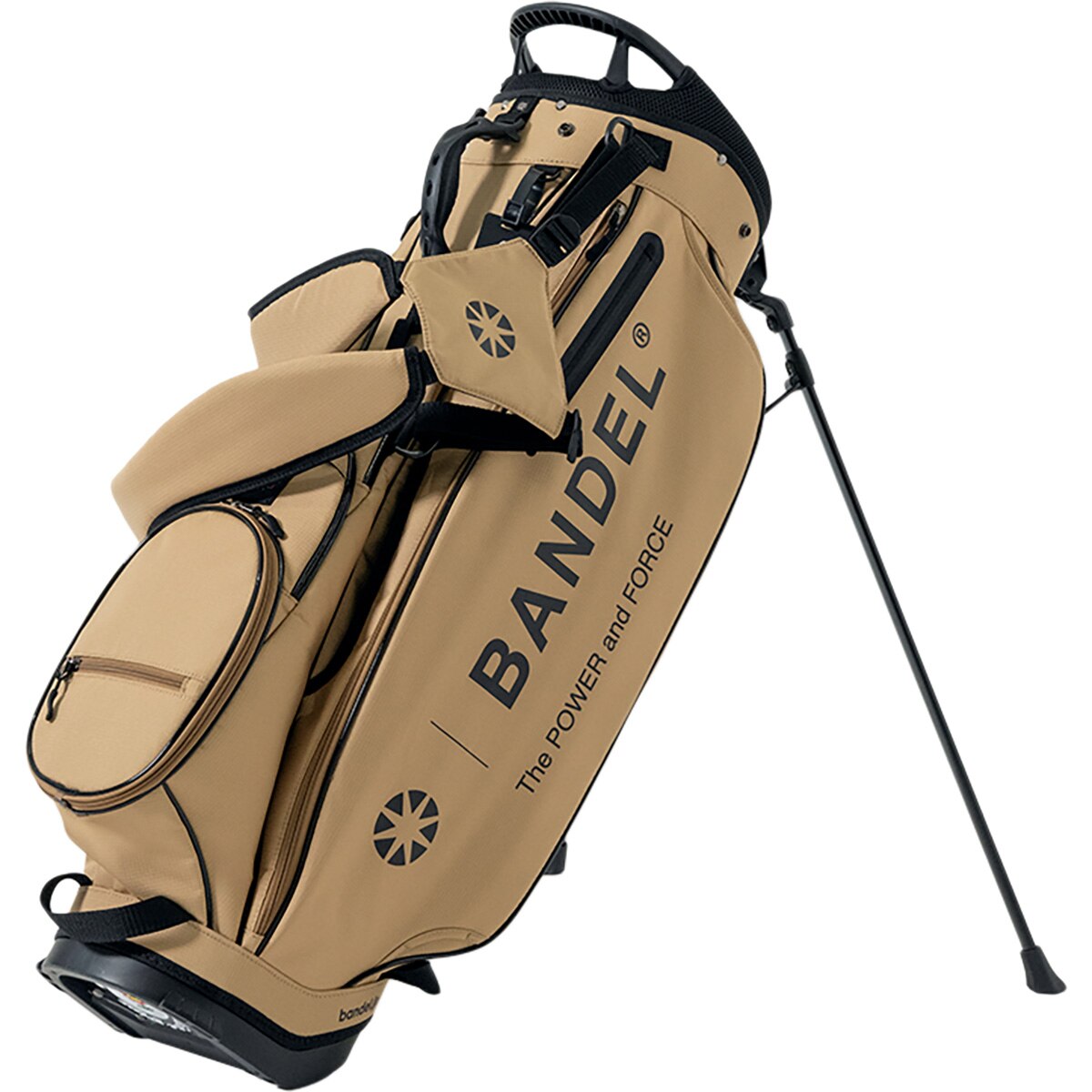 BANDEL×elitegrips D-Type スタンドキャディバッグ(【男性】キャディ
