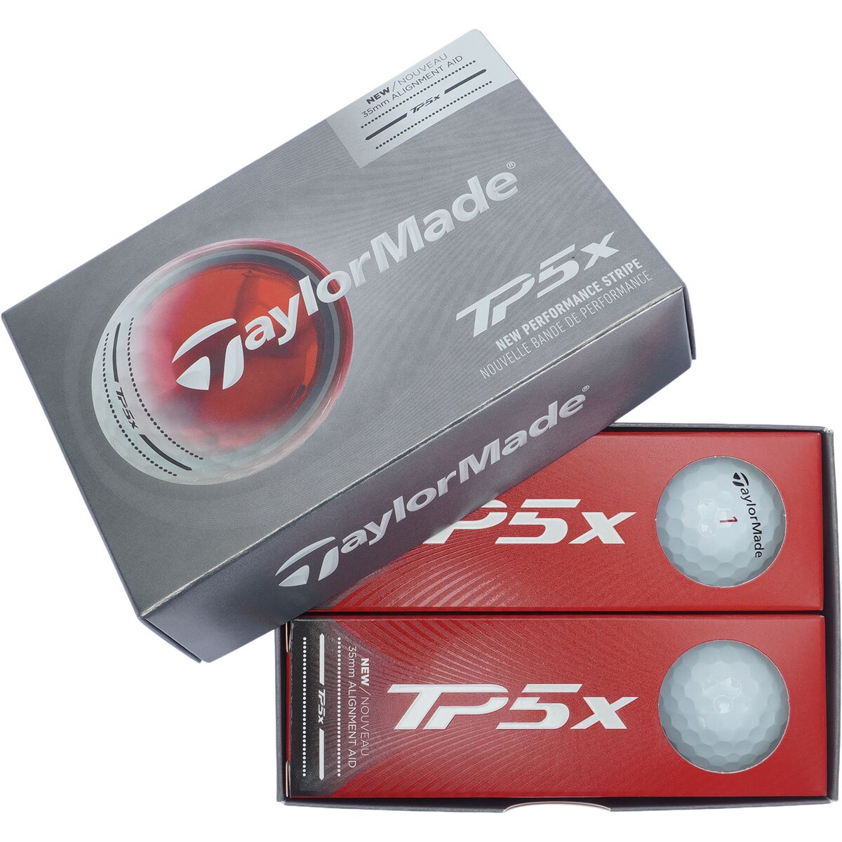TP5x パフォーマンス ストライプ ボール 半ダース(ボール（新品）)|TP5