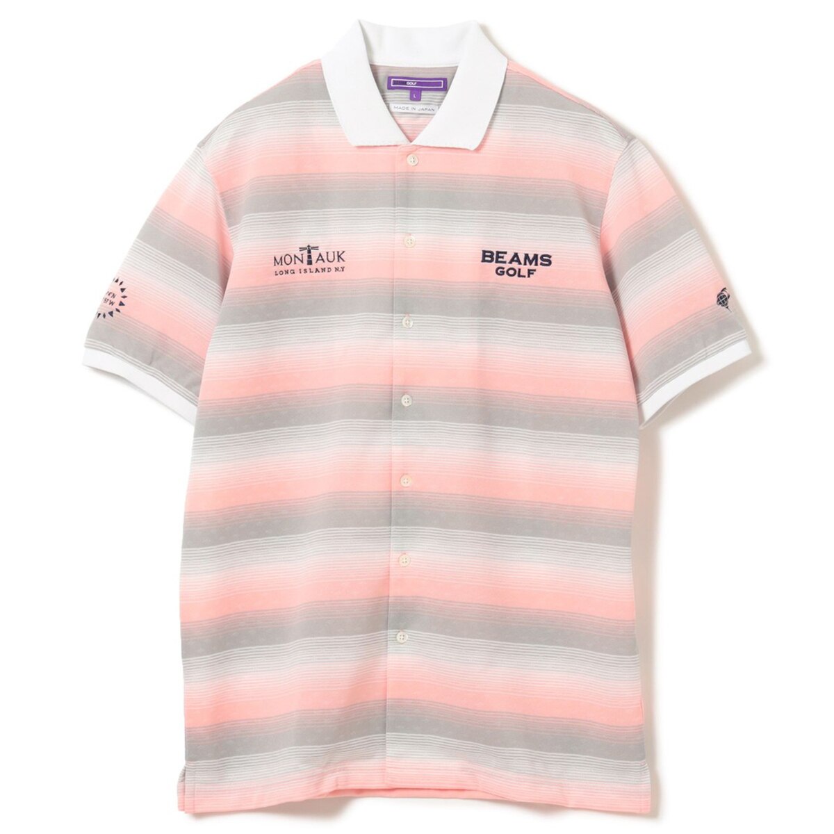 PURPLE LABEL MONTAUK ボーダー シャツ(半袖シャツ・ポロシャツ)|BEAMS