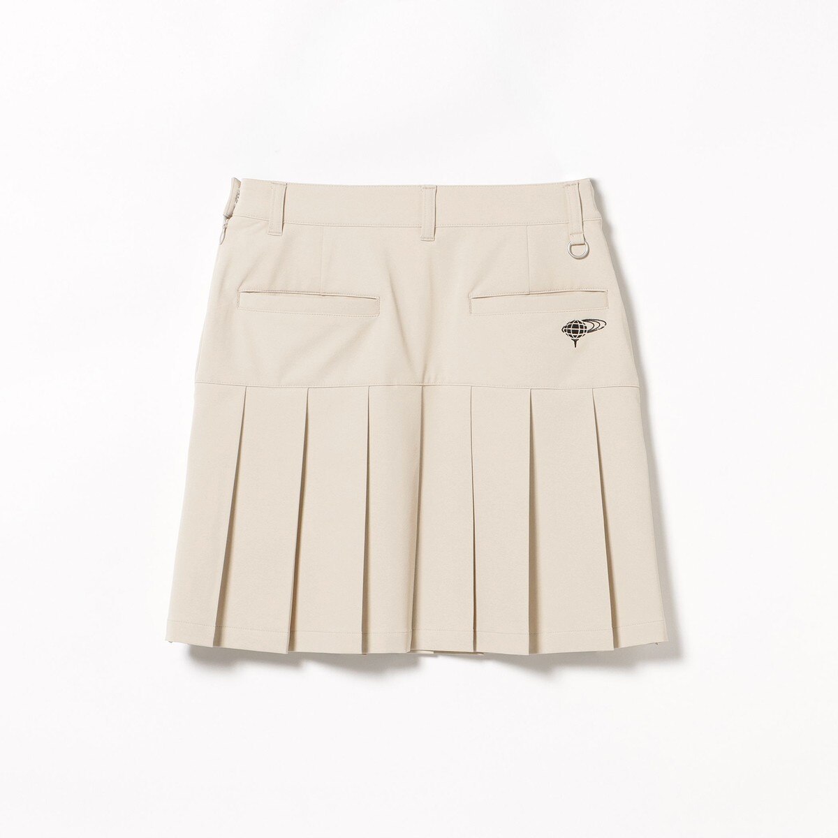 ビームス　ベージュ ストレッチ プリーツスカート Mサイズ ORANGE LABEL ストレッチ プリーツスカート レディス(スカート)|BEAMS