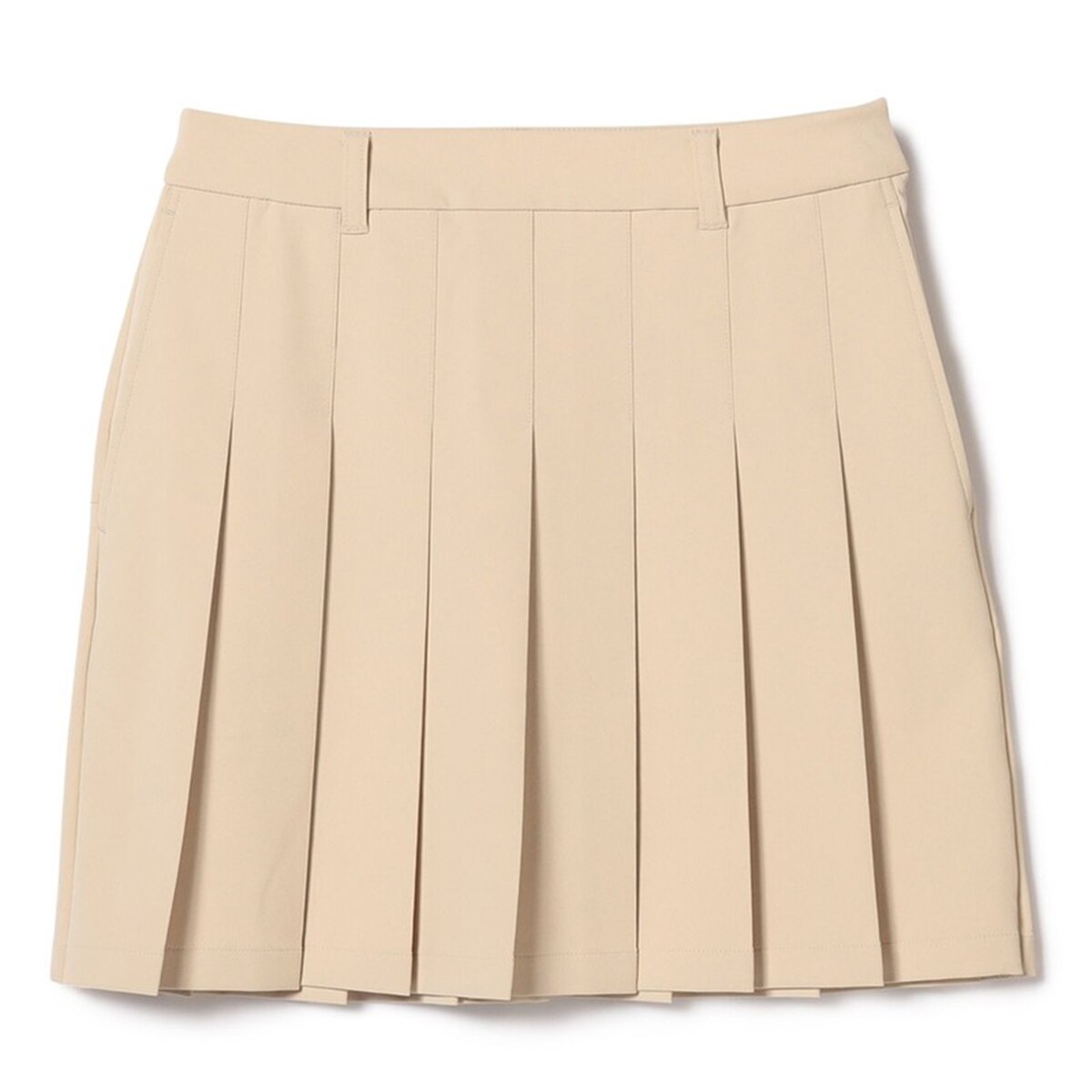ビームス　ベージュ ストレッチ プリーツスカート Mサイズ ORANGE LABEL ストレッチ プリーツスカート レディス(スカート)|BEAMS