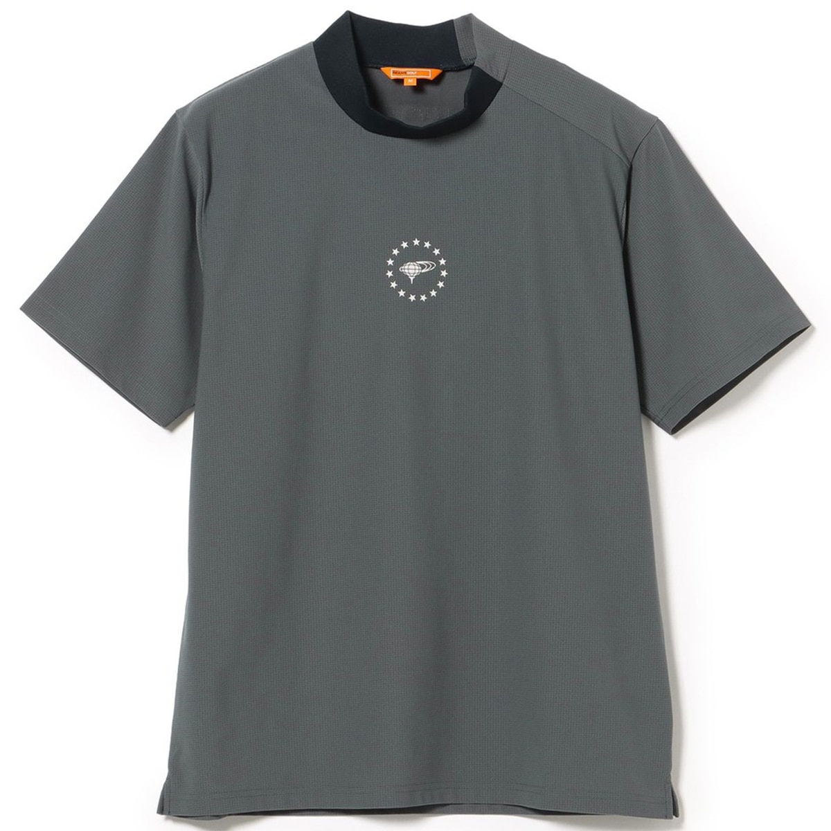 ORANGE LABEL フレックスドライ 襟切り替え モックネックシャツ(半袖