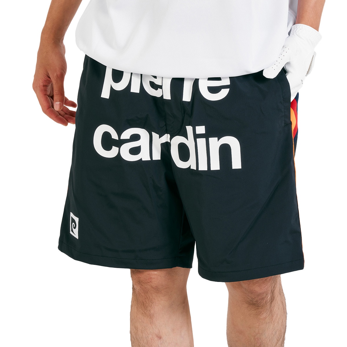 ストレッチ ロゴデザインショートパンツ(ハーフパンツ)|pierre cardin