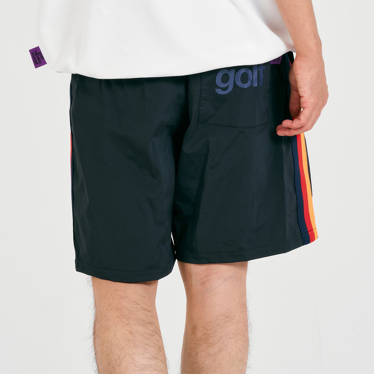 ストレッチ ロゴデザインショートパンツ(ハーフパンツ)|pierre cardin