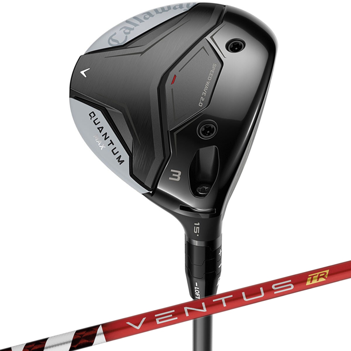 QUANTUM MAX フェアウェイウッド VENTUS TR RED 5／6／7 レフティ