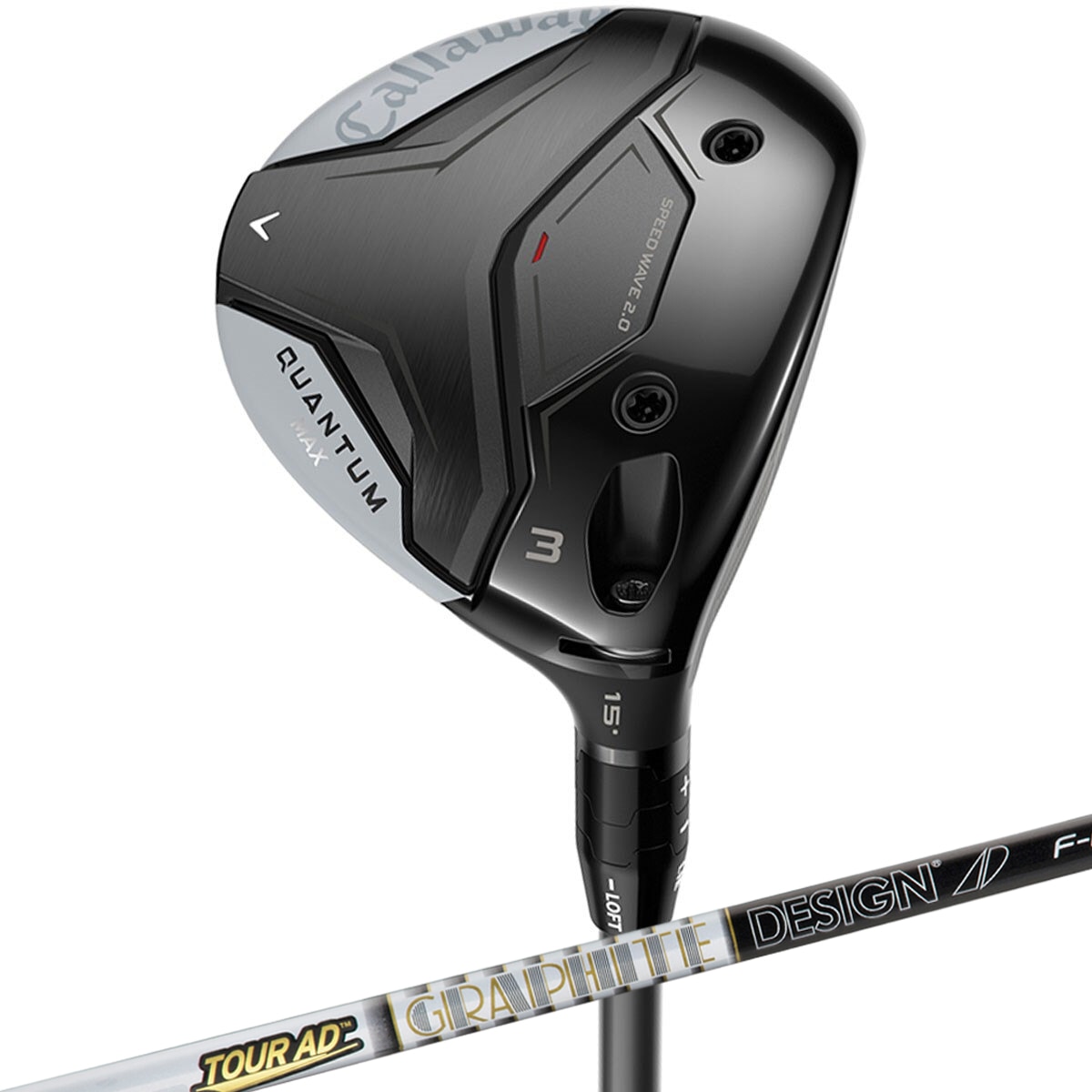 QUANTUM MAX フェアウェイウッド TOUR AD F 55／65／75 レフティ