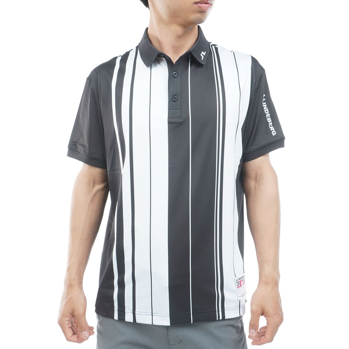 30Y Tour Tech Striped 半袖ポロシャツ(半袖シャツ・ポロシャツ)|J