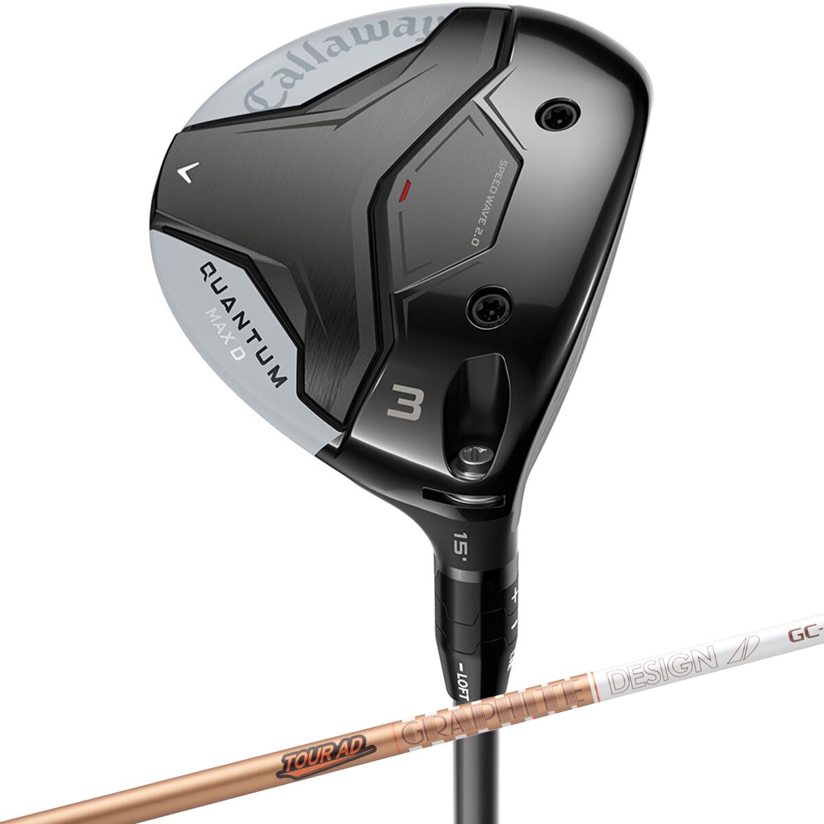 QUANTUM MAX D フェアウェイウッド TOUR AD GC 4／5／6／7