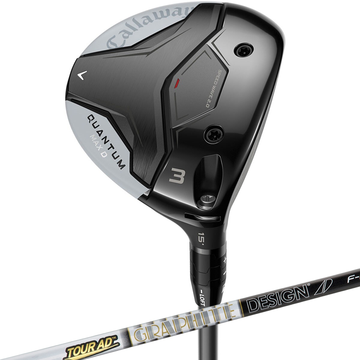 QUANTUM MAX D フェアウェイウッド TOUR AD F 55／65／75 レフティ
