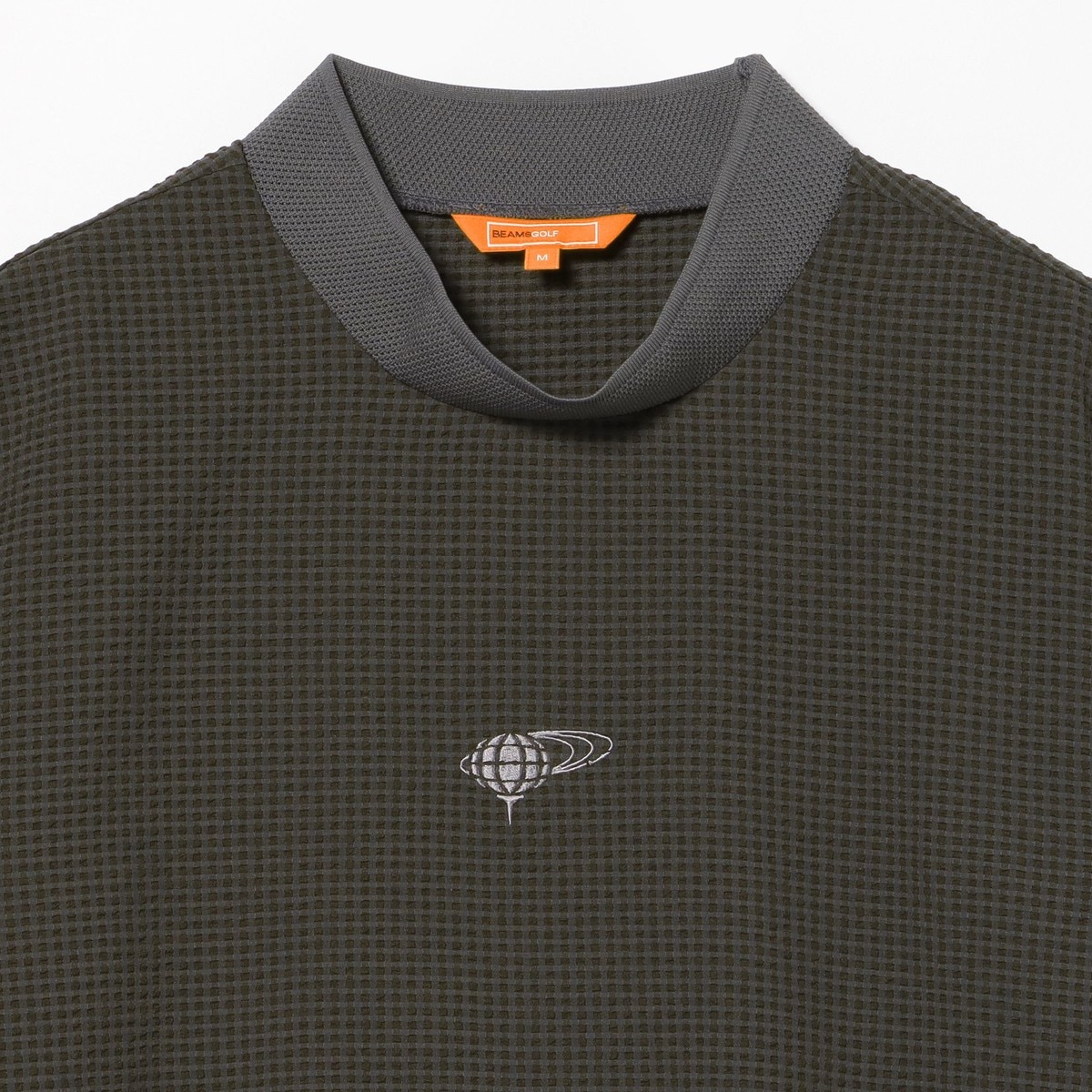 ORANGE LABEL ドットエア(R)メッシュ モックネックシャツ(半袖シャツ