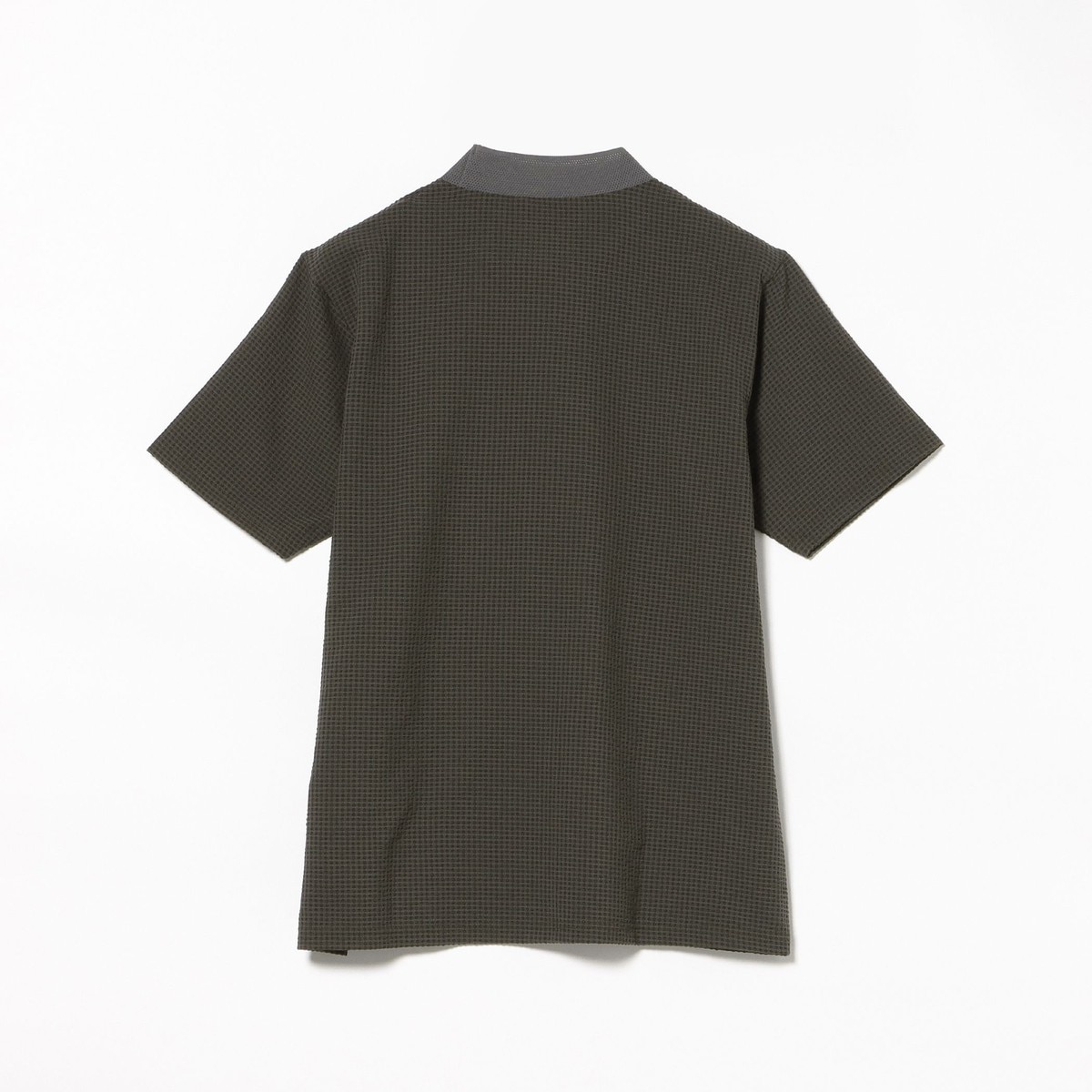 ORANGE LABEL ドットエア(R)メッシュ モックネックシャツ(半袖シャツ