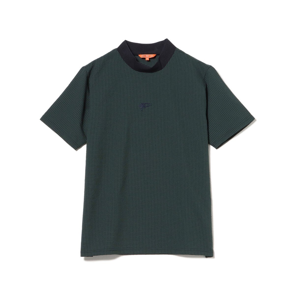 ORANGE LABEL ドットエア(R)メッシュ モックネックシャツ(半袖シャツ