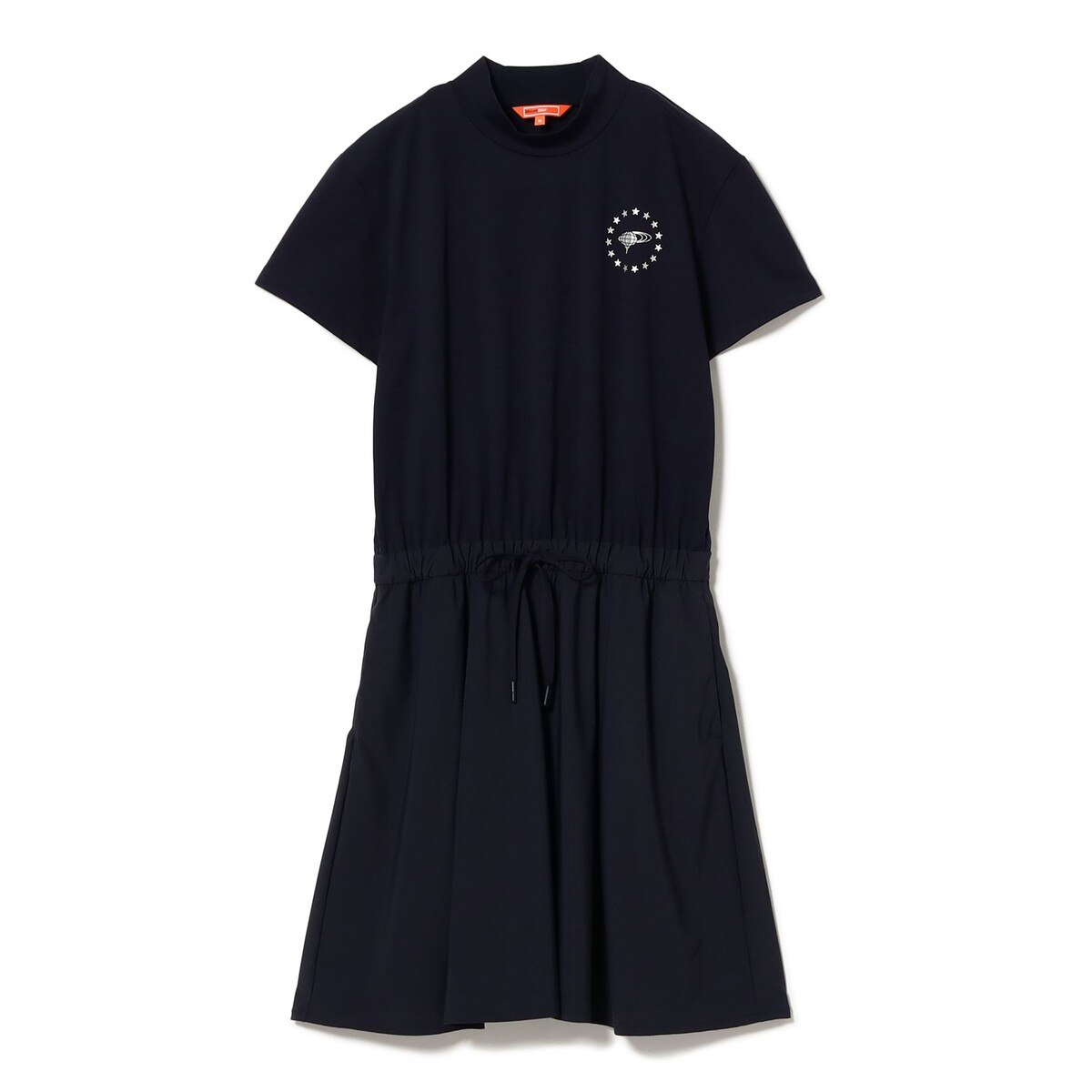 ORANGE LABEL ウエスト切替 コンビ ワンピース レディス(ワンピース