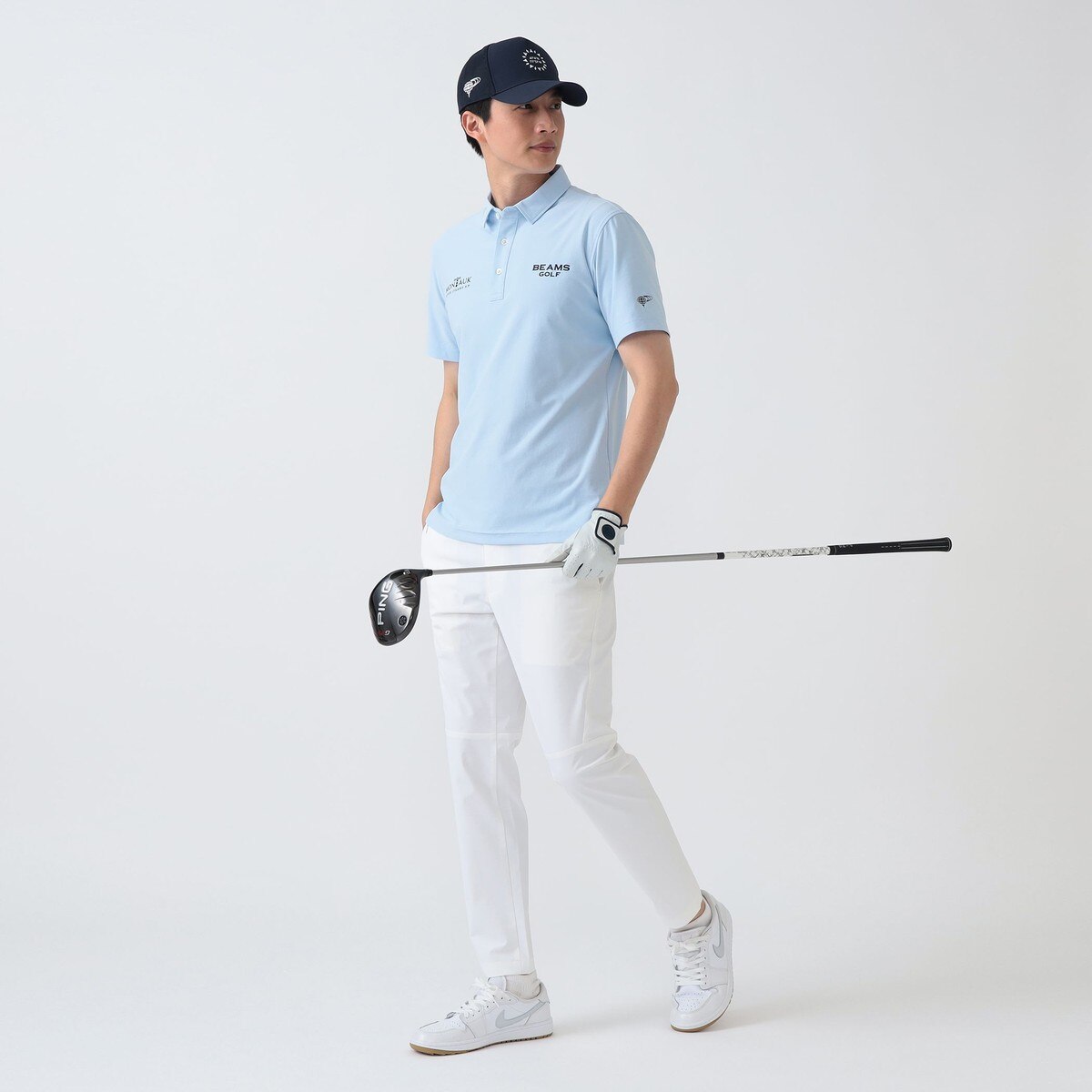 PURPLE LABEL SPORTEX ストレッチ 3Dパンツ（撥水・接触冷感・UVカット