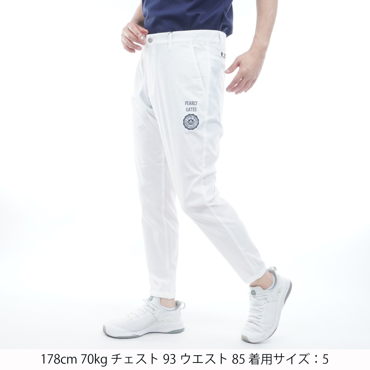 ストレッチドビー ノータックパンツ(ロングパンツ)|PEARLY GATES