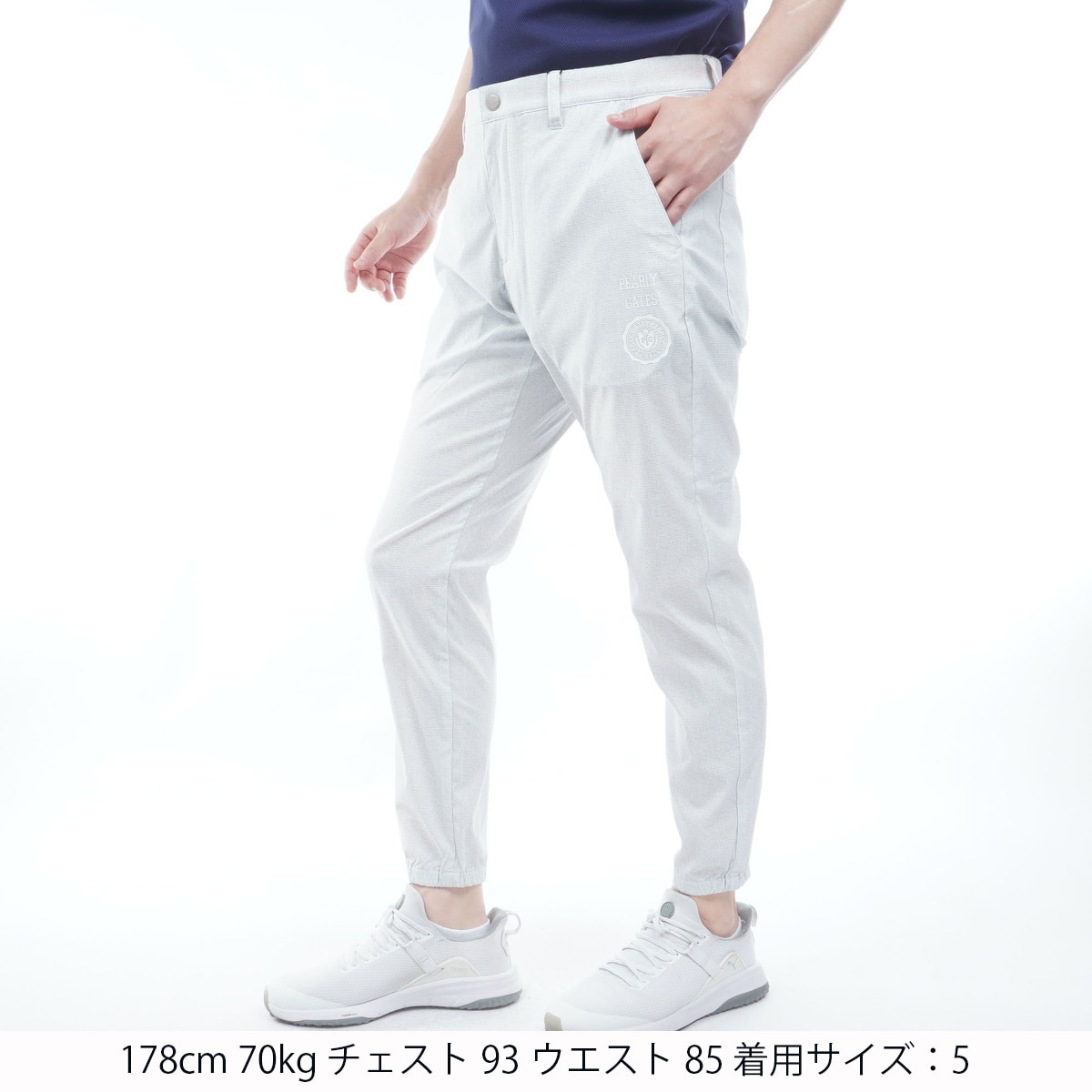 ストレッチドビー ノータックパンツ(ロングパンツ)|PEARLY GATES