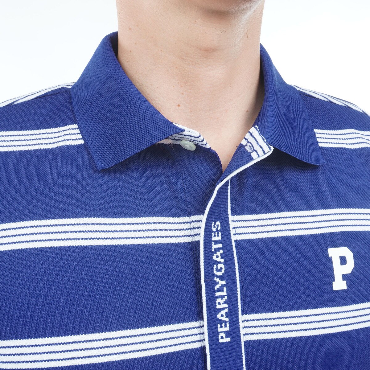鹿の子 ボーダー半袖ポロシャツ(半袖シャツ・ポロシャツ)|PEARLY GATES