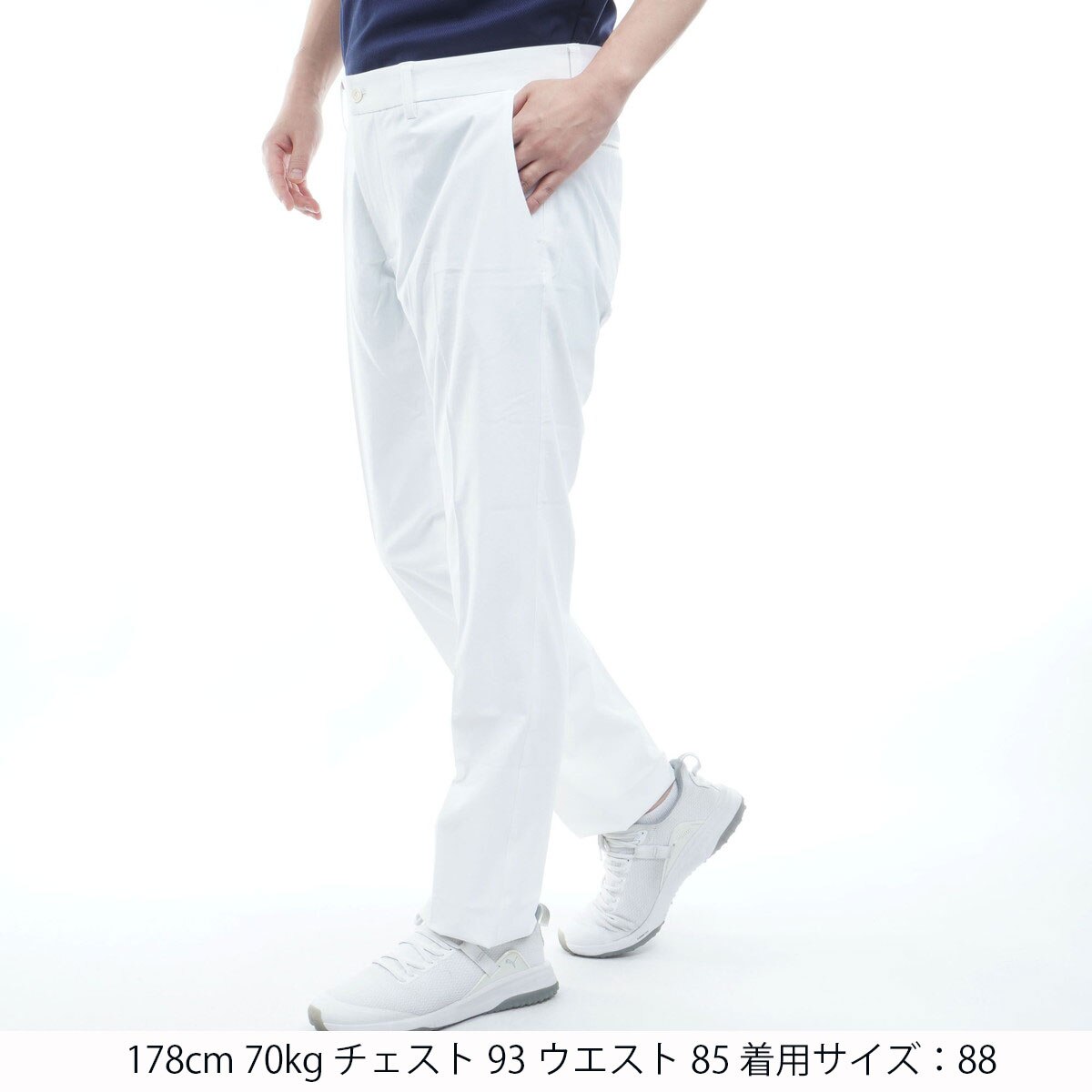 アウトレット】ストレッチピケストレートパンツ(ロングパンツ)|TRATTO