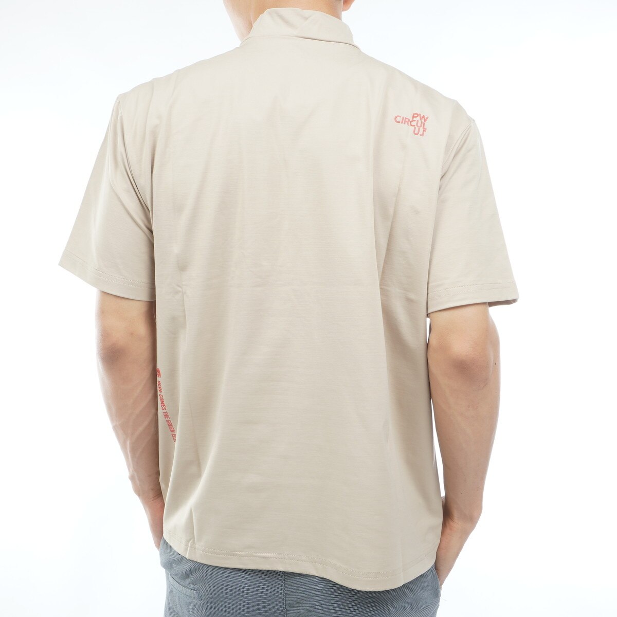 ストレッチ ポケットモック半袖Tシャツ(半袖シャツ・ポロシャツ)|PW