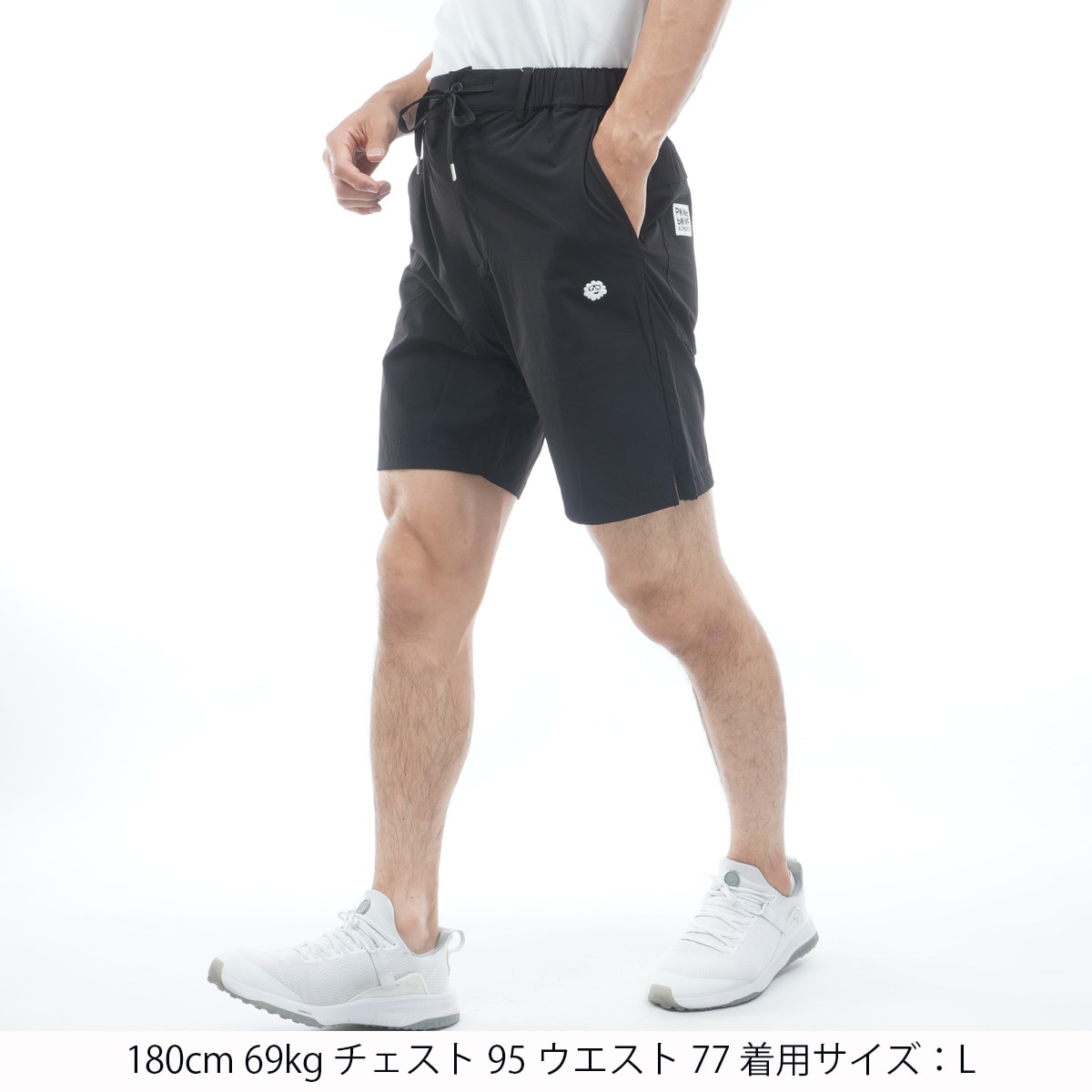 ストレッチ 2WAY アクティブハーフパンツ(ハーフパンツ)|PW CIRCULUS