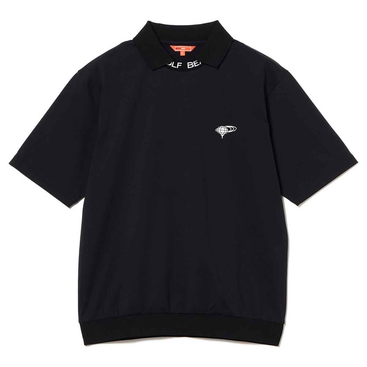 ORANGE LABEL TEXBRID(R)襟テープロゴ ポロシャツ(半袖シャツ