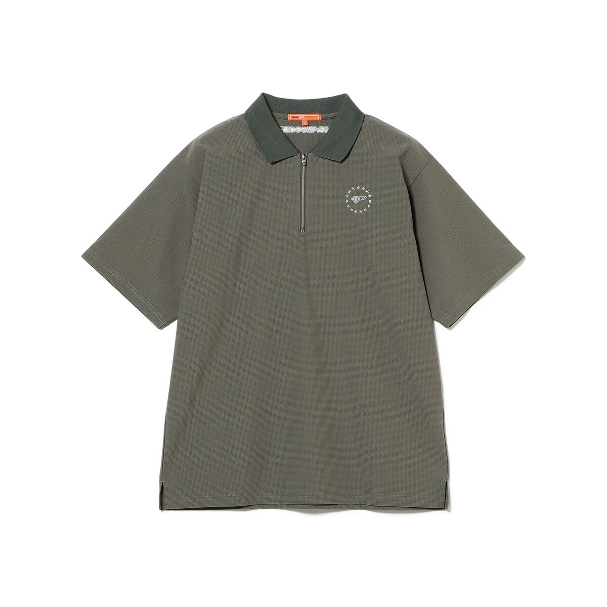 【3点セット】 BEAMS GOLF ポロシャツ ハーフジップ インナー XL ORANGE LABEL フレックスドライ ハーフジップ ポロシャツ(半袖シャツ