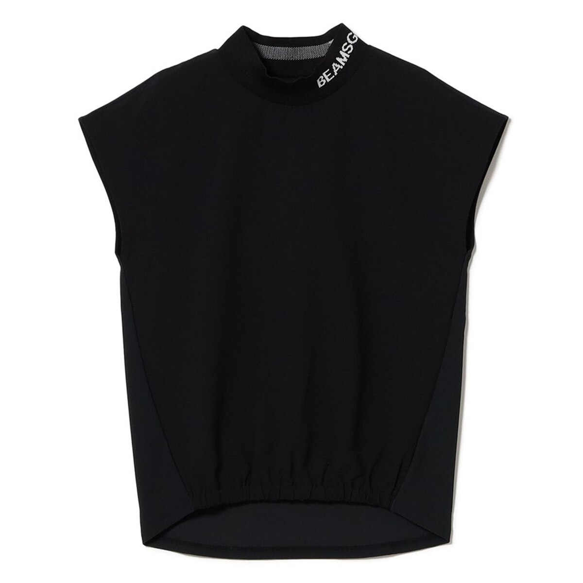 ORANGE LABEL バックブラウス コンビ モックネックシャツ レディス