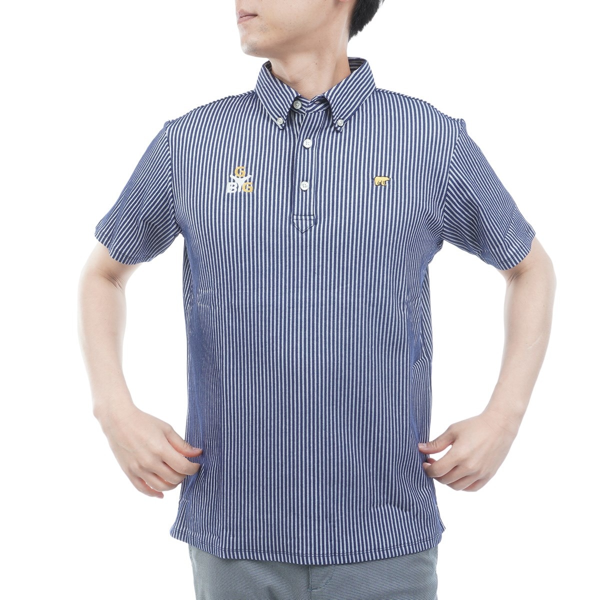 SPIKE 半袖ポロシャツ(半袖シャツ・ポロシャツ)|GB GOLF(ゴールデン