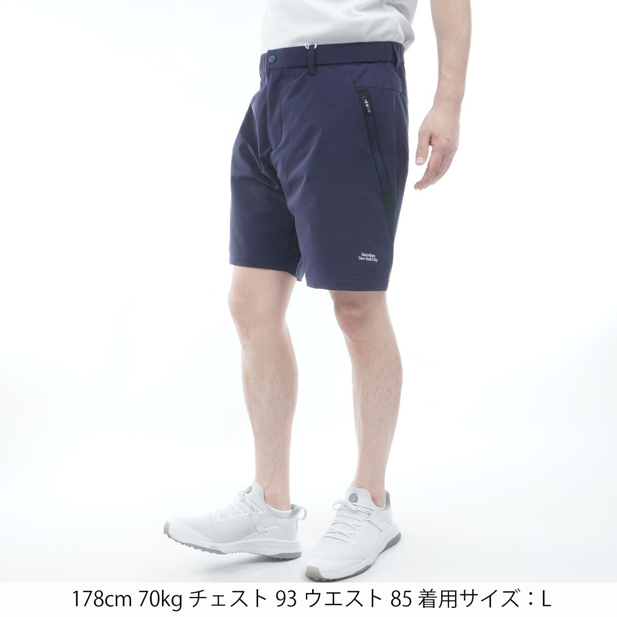 ストレッチ ウーブンハーフパンツ(ハーフパンツ)|saturdays newyork