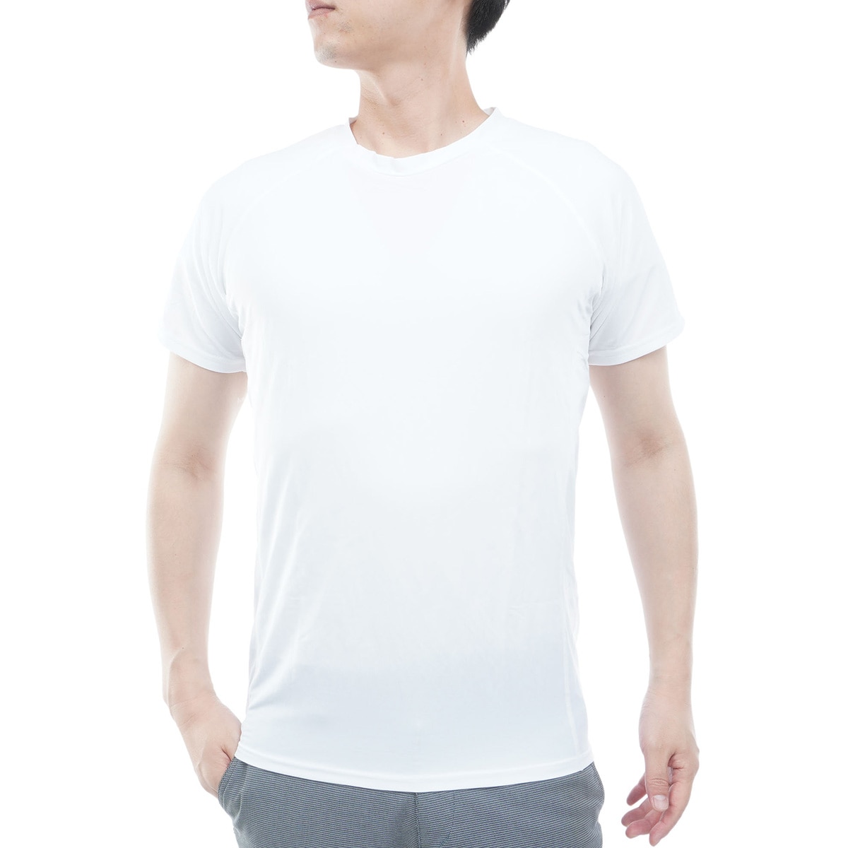 ストレッチ FREEZE TECH PERFORMANCE LINE クルーネック半袖インナー