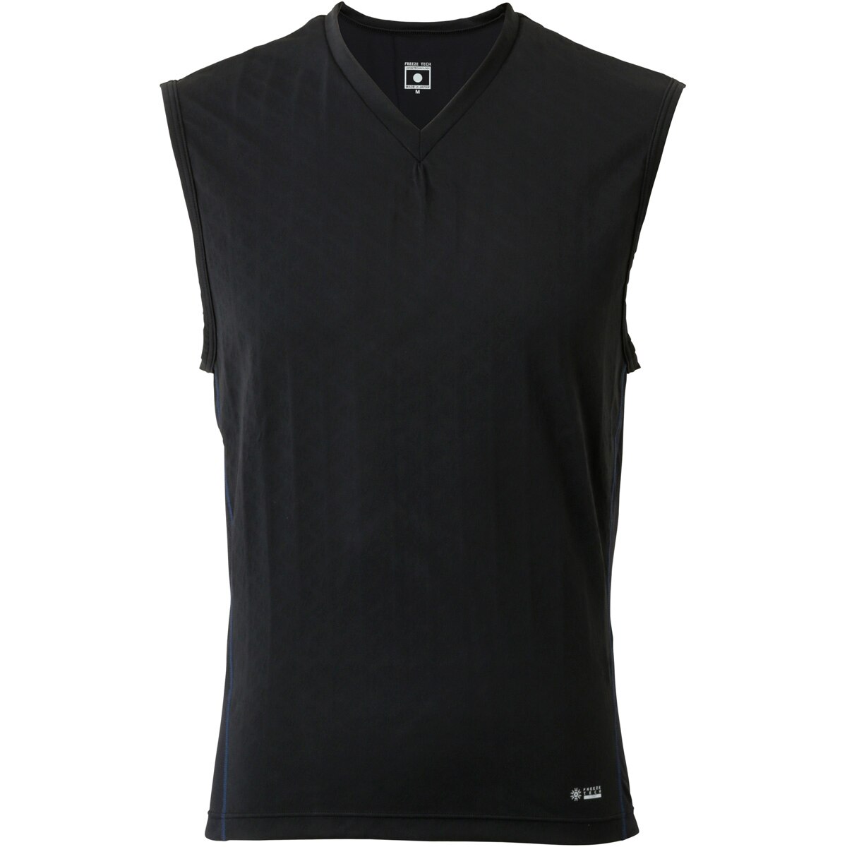 トップス FREEZE TECH NO SLEEVE TOP ストレッチ FREEZE TECH PERFORMANCE LINE Vネックノースリーブ