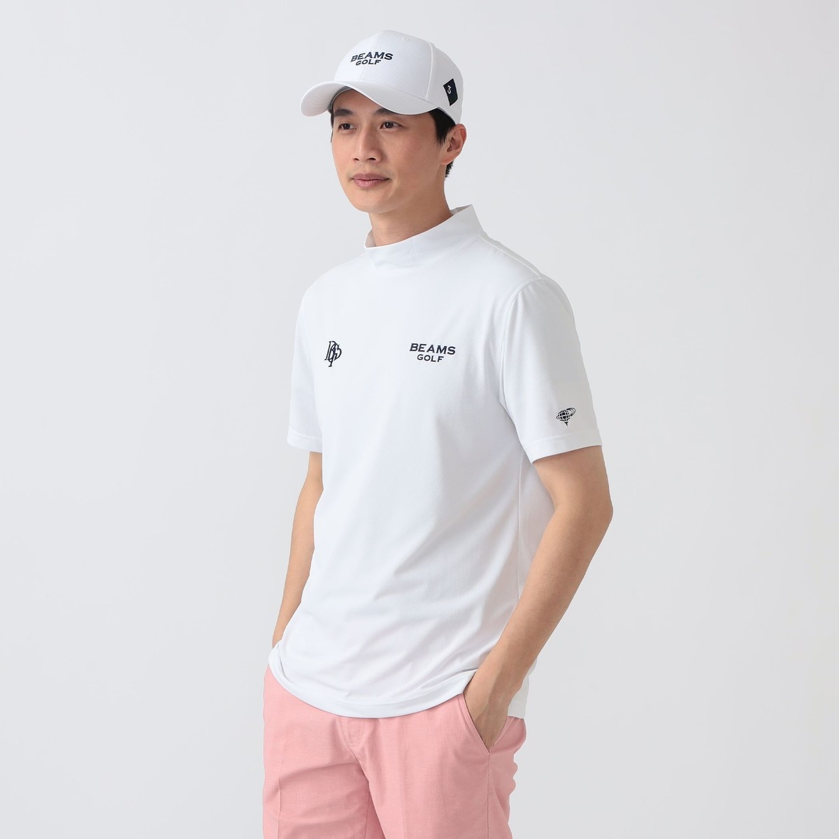 BEAMS GOLF PURPLE LABEL / モックネックシャツ PURPLE LABEL スフィダンテ モックネックシャツ(半袖シャツ