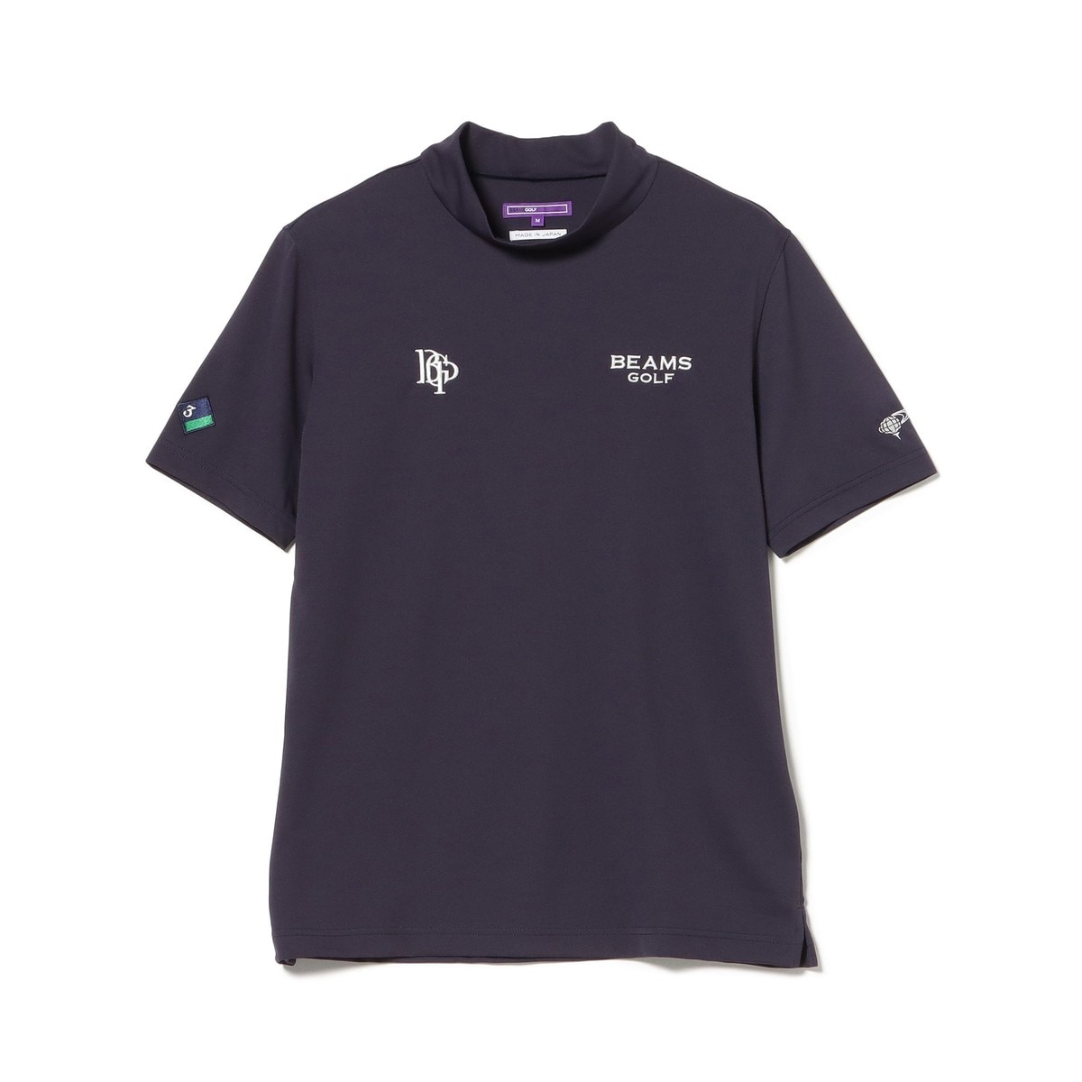 PURPLE LABEL スフィダンテ モックネックシャツ(半袖シャツ