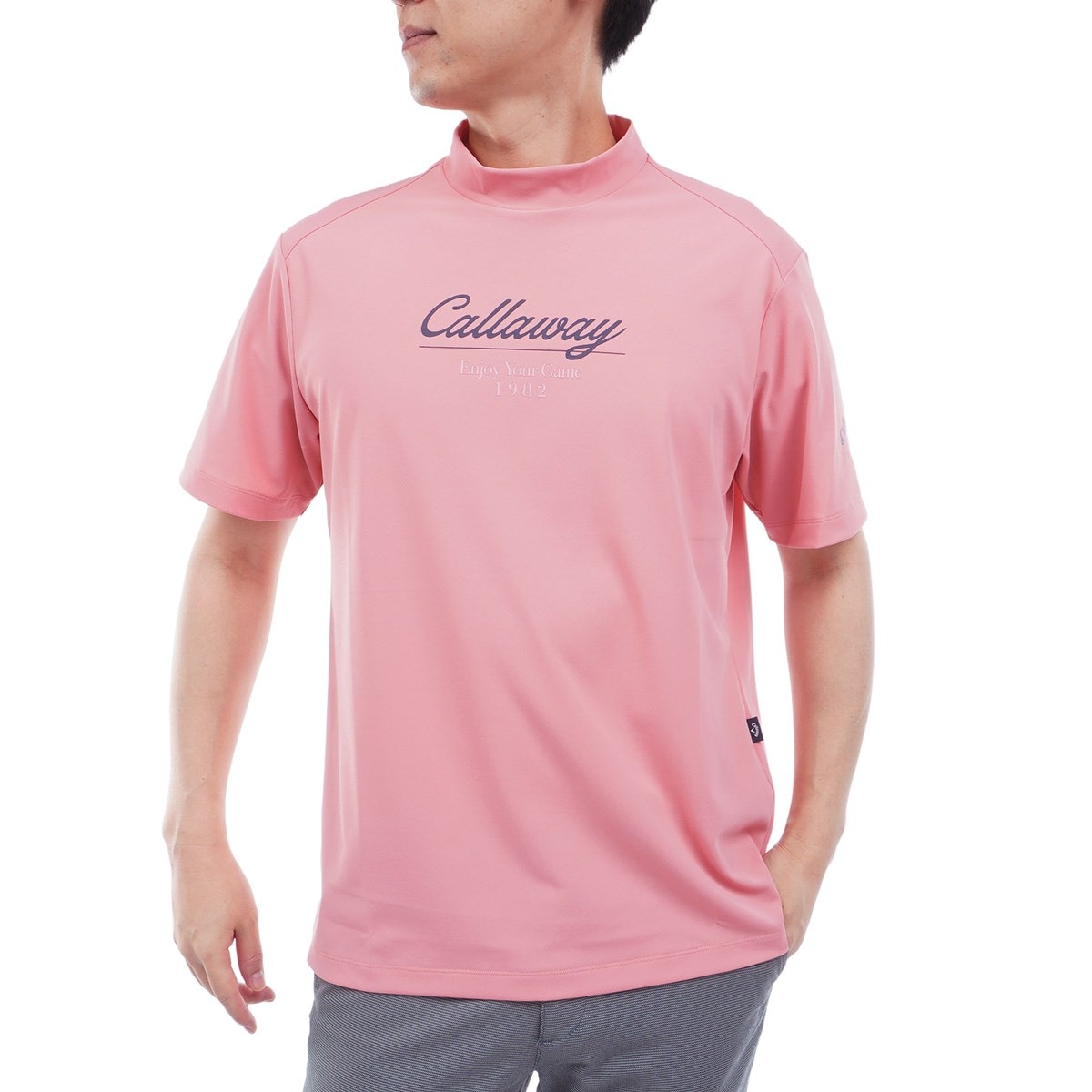 ミニ鹿の子 半袖モックネックシャツ(半袖シャツ・ポロシャツ)|Callaway