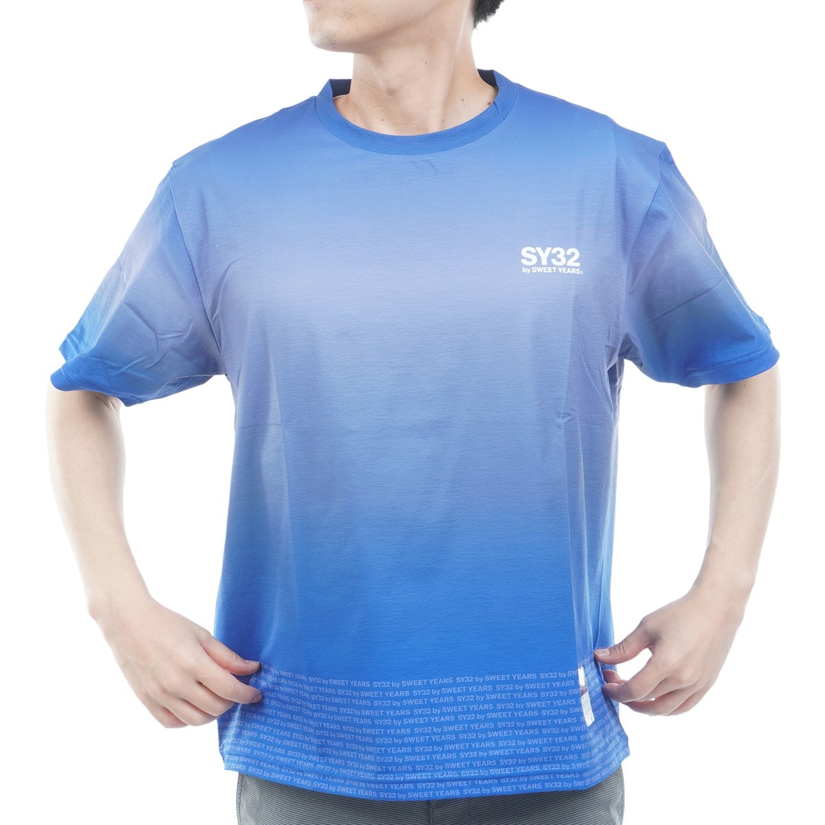 グラデーションロゴ半袖Tシャツ(半袖シャツ・ポロシャツ)|SY32 by