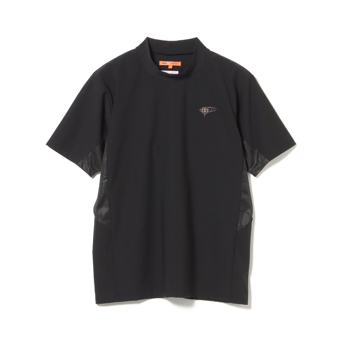 ORANGE LABEL フレックスドライ サイドメッシュ モックネックシャツ