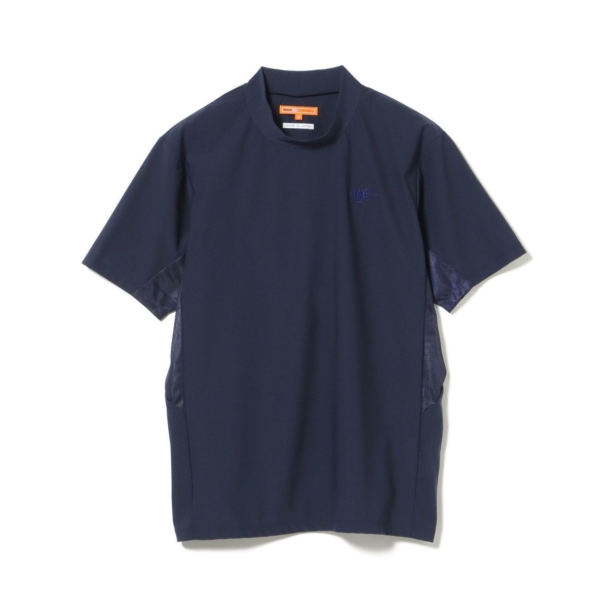 ORANGE LABEL フレックスドライ サイドメッシュ モックネックシャツ