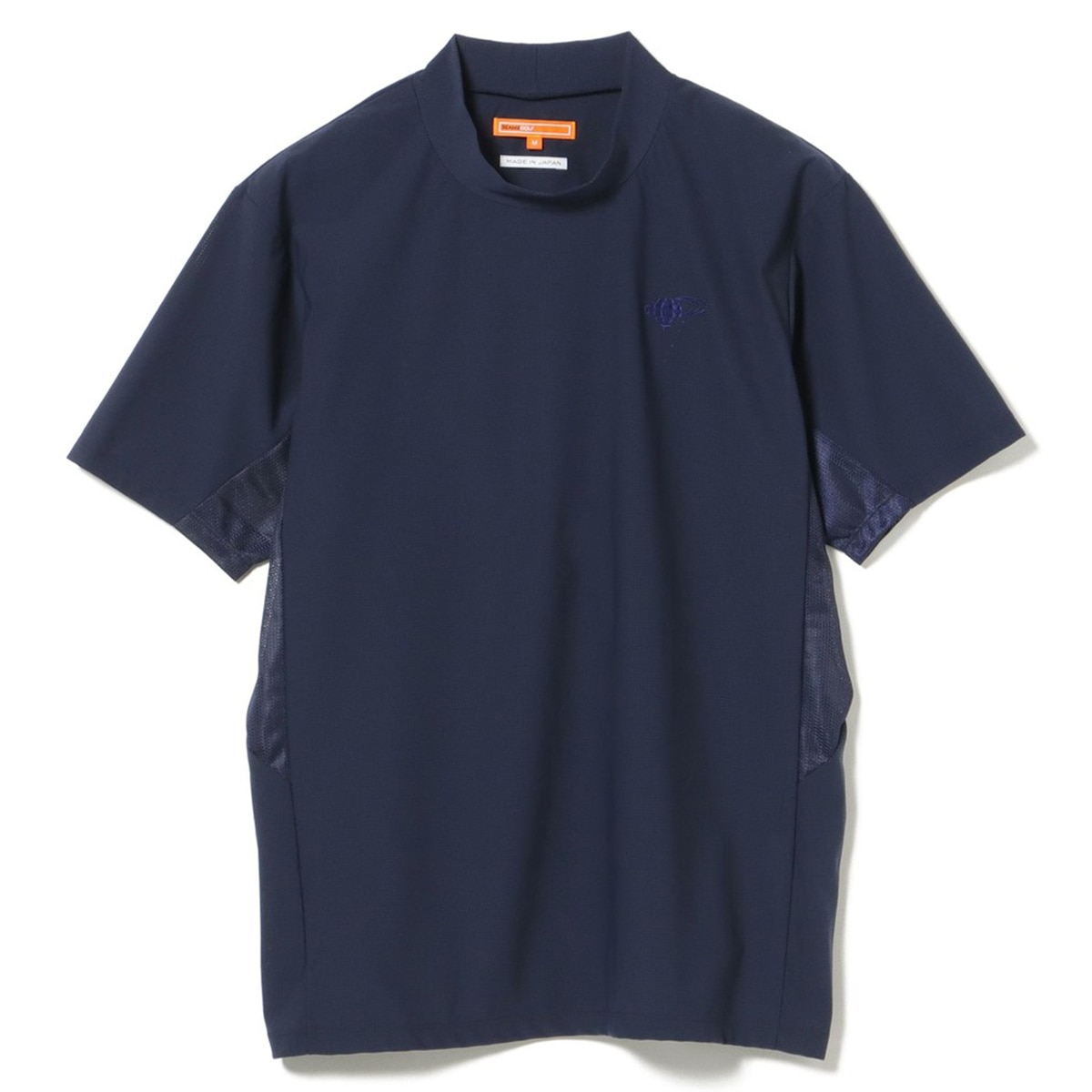 ORANGE LABEL フレックスドライ サイドメッシュ モックネックシャツ