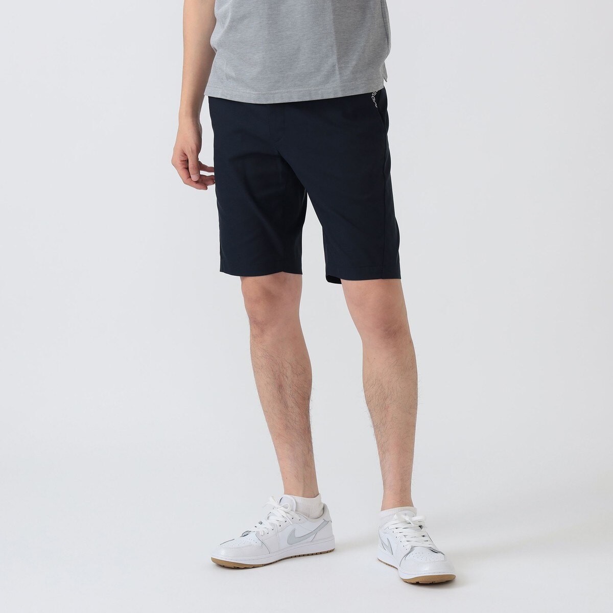 BEAMS GOLFビームスゴルフパープルレーベル裾ダブルショートパンツLサイズ PURPLE LABEL ギンガム 裾ダブル ショーツ レディス(ハーフパンツ